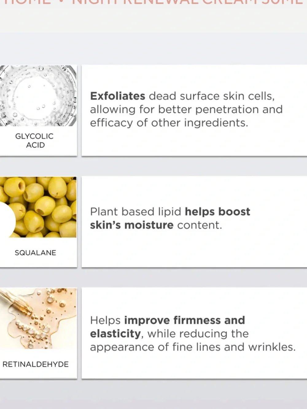 GLYTONE Night Renewal Brightening Cream